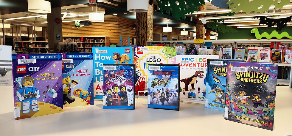 lego movies and books