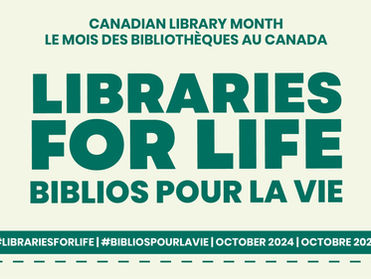 October is Library Month!
